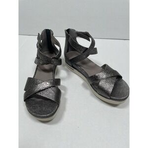 Eileen Fisher Metallic Sandals